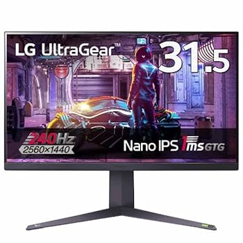 Amazon.co.jp: LG ゲーミングモニター UltraGear 32GQ850-B 31.5
